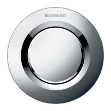 Geberit Type 01 Pneumatic Single Flush Button - For Sigma Concealed Cistern - Gloss Chrome (116.041.21.1)