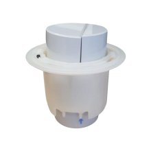 Geberit Type 01 remote dual flush actuator - alpine white (243.396.11.1)