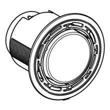 Geberit Type 01 remote single flush actuator - chrome (243.395.21.1)