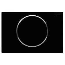 Geberit Type 10 flush plate - black gloss (115.758.KM.5)