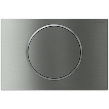 Geberit Sigma10 Flush Plate - Brushed/Polished Stainless Steel (115.758.SN.5)