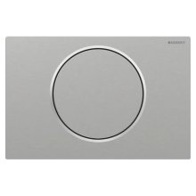 Geberit Type 10 Flush Plate - Brushed/Polished Stainless Steel (115.787.SN.5)
