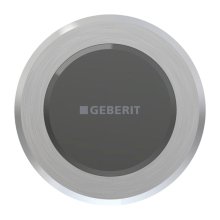 Geberit Type 10IR Electronic Dual Flush - Battery Operation - Brushed Chrome (115.937.SN.6)