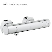 Grohe 1000 Cosmopolitan bar mixer shower only - low pressure (34430000)
