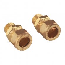 Grohe 15mm compression to 3/8" male adapter (46914000)