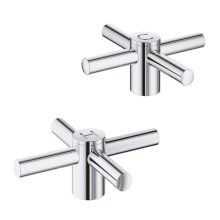 Grohe Atrio Cross Handles - Chrome (14215000)