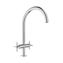 Grohe Atrio Two Handle Sink Mixer 1/2" - Chrome (30362000)