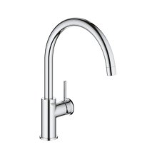 Buy New: Grohe Bauclassic Single Lever Mixer - Chrome (31234001)