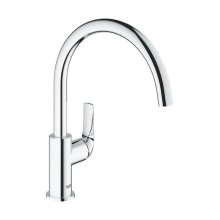 Buy New: Grohe BauCurve Single Lever Sink Mixer - Chrome (31536000)