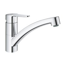 Buy New: Grohe BauEco Single Lever Sink Mixer - Chrome (31680000)