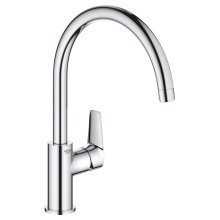 Buy New: Grohe BauEdge Single Lever Sink Mixer Tap- Chrome (31367001)