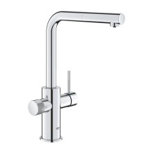 Grohe Blue Pure Minta Filter Tap with Pull-Out Mousseur - L-Spout - Chrome (30601000)