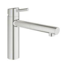 Buy New: Grohe Concetto Single Lever Sink Mixer - Supersteel (31129DC1)