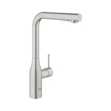 Buy New: Grohe Essence Foot Control Electronic Single Lever Sink Mixer - Supersteel (30311DC0)