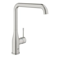 Buy New: Grohe Essence Single Lever Sink Mixer 1/2" - Supersteel (30269DC0)