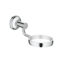 Grohe Essentials Authentic Glass/Soap Dish Holder - Chrome (40652001)