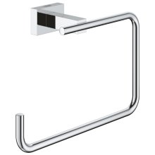 Grohe Essentials Cube Towel Ring - Chrome (40510001)