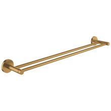 Grohe Essentials Double Towel Rail - Brushed Cool Sunrise (40802GN1)