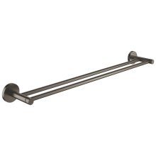 Grohe Essentials Double Towel Rail - Brushed Hard Graphite (40802AL1)