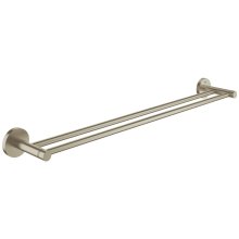 Grohe Essentials Double Towel Rail - Brushed Nickel (40802EN1)