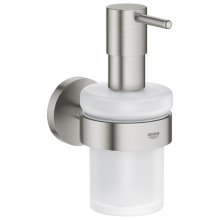 Grohe Essentials Soap Dispenser with Holder - Supersteel (40448DC1)