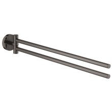 Grohe Essentials Towel Bar - Pivotable - Hard Graphite (40371A01)