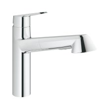 Buy New: Grohe Eurodisc Cosmopolitan Single Lever Sink Mixer - Chrome (32257002)