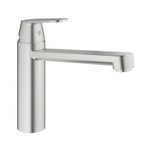 Buy New: Grohe Eurosmart Cosmopolitan Single Lever Sink Mixer - Supersteel (30193DC0)