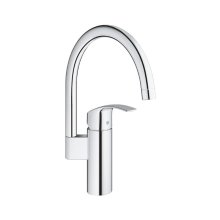 Buy New: Grohe Eurosmart Single Lever Sink Mixer - Chrome (32223002)