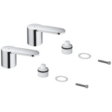 Grohe Eurostyle Cosmopolitan Tap Handles - Pair - Chrome (48309000)