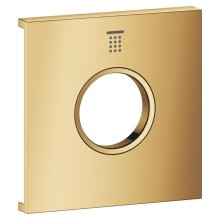 Grohe Grohtherm Aqua Tiles Exchangeable Metal Plate & Symbol - Head Shower 1 - Cool Sunrise (106887GL00)