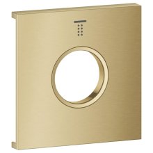 Grohe Grohtherm Aqua Tiles Exchangeable Metal Plate & Symbol - Head Shower 2 - Brushed Cool Sunrise (106888GN00)
