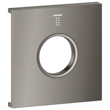 Grohe Grohtherm Aqua Tiles Exchangeable Metal Plate & Symbol - Head Shower 2 - Brushed Hard Graphite (106888AL00)