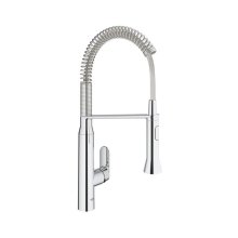 Buy New: Grohe K7 Foot Control Electronic Single Lever Sink Mixer - Chrome (30312000)