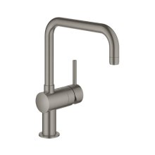 Buy New: Grohe Minta Single Lever Sink Mixer - Brushed Hard Graphite (32488AL0)