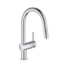 Buy New: Grohe Minta Single Lever Sink Mixer - Chrome (32321002)