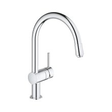 Buy New: Grohe Minta Single Lever Sink Mixer - Chrome (32511000)