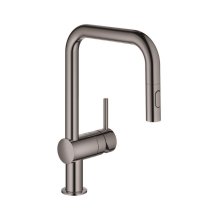 Grohe Minta Single Lever Sink Mixer - Hard Graphite (32322A02)