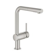 Grohe Minta Single Lever Sink Mixer - Supersteel (30274DC0)