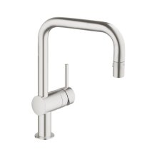 Grohe Minta Single Lever Sink Mixer - Supersteel (32322DC0)
