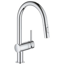 Buy New: Grohe Minta Single Lever Sink Mixer Tap - Chrome (31862000)