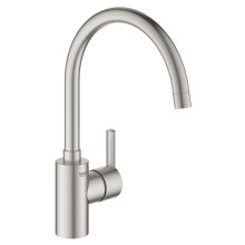 Buy New: Grohe Quickfix Feel Single Lever Sink Mixer Tap - Supersteel (32670DC2)