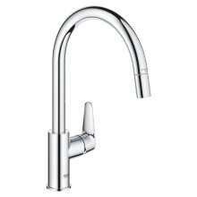 Buy New: Grohe Quickfix Start Curve Single Lever Sink Mixer Tap - Chrome (30562000)