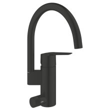 Buy New: Grohe Quickfix Start Single Lever Sink Mixer Tap - Matt Black (304952431)
