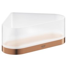 Grohe Selection Corner Shower Tray With Holder - Brushed Warm Sunset (41038DL0)