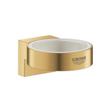 Grohe Selection Glass/Soap Dish Holder - Brushed Cool Sunrise (41027GN0)