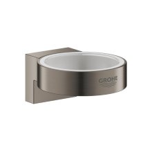 Grohe Selection Glass/Soap Dish Holder - Brushed Hard Graphite (41027AL0)