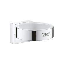 Grohe Selection Glass/Soap Dish Holder - Chrome (41027000)