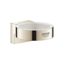 Grohe Selection Glass/Soap Dish Holder - Polished Nickel (41027BE0)
