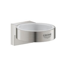 Grohe Selection Glass/Soap Dish Holder - Supersteel (41027DC0)